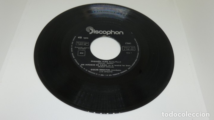 Discos de vinilo: DISCO SINGLE VINILO OSCAR DENAYER . Y SU CONJUNTO . - Foto 4