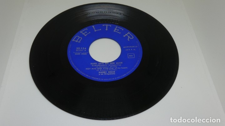 Discos de vinilo: DISCO SINGLE VINILO HAPPY DAYS HERE AGAIN . - Foto 4