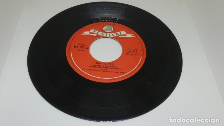 Discos de vinilo: DISCO SINGLE VINILO . ARENA DE RITMOS . EDDY GREEN . - Foto 4