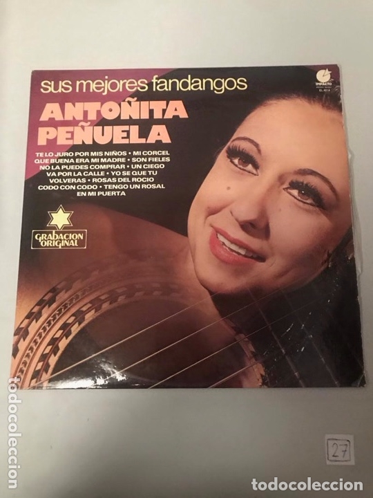 Discos de vinilo: Anto&ntilde;ita pa&ntilde;uela - Foto 1