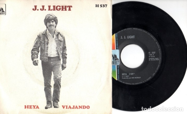 Discos de vinilo: J. J. Light: Heya - On the road now - Foto 1