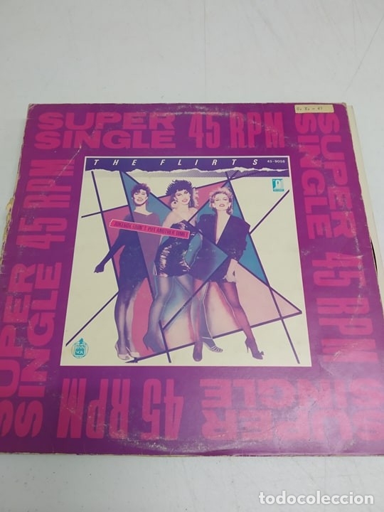 Discos de vinilo: The Flirts &lrm;&ndash; Jukebox (Dont Put Another Dime) - Foto 1