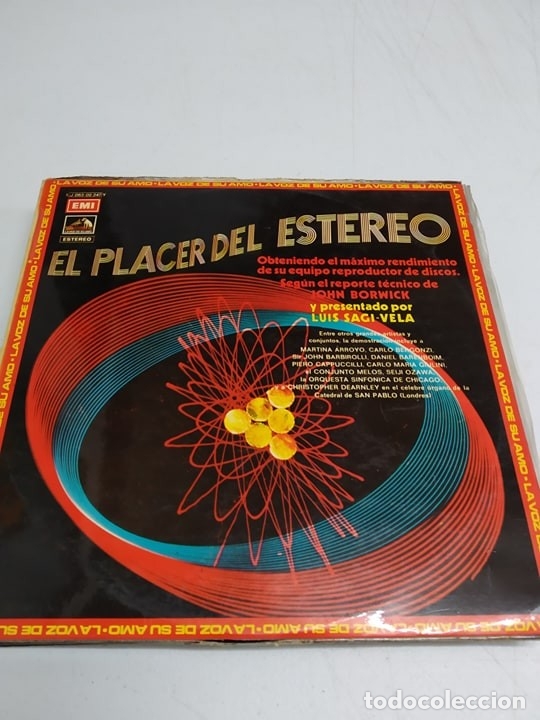 Discos de vinilo: John Borwick, Luis Sagi-Vela &lrm;&ndash; El Placer Del Estereo - Foto 1