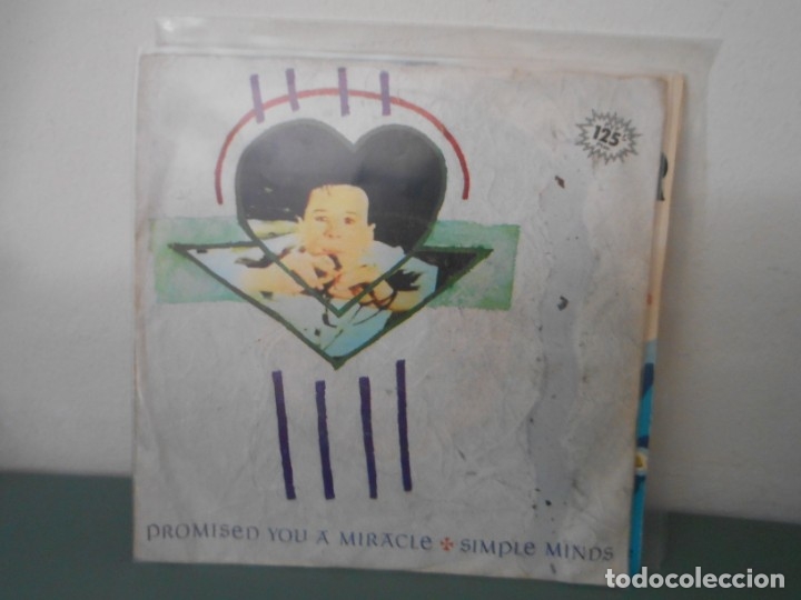 Discos de vinilo: SIMPLE MINDS - PROMISED YOU A MIRACLE - Foto 1