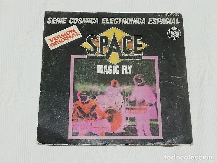 Discos de vinilo: SINGLE: SPACE - MAGIC FLY / BALLAD FOR SPACE LOVERS &middot; hispavox, 1977 - - Foto 1