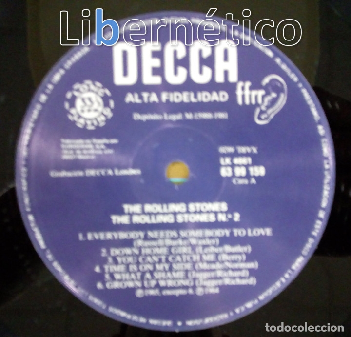 Discos de vinilo: The Rolling Stones &lrm;&ndash; No. 2 - Foto 3