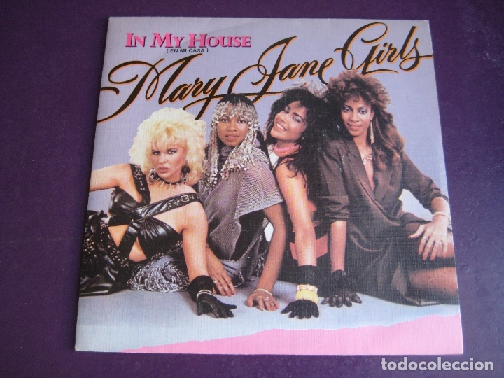 Mary Jane Girls Sg Motown 1985 In My House 1 Funk Soul Disco 80 S Sin Uso