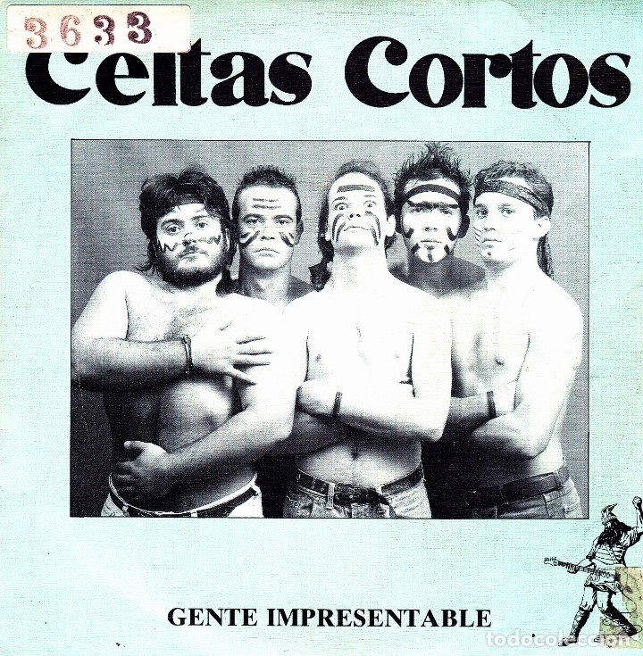Discos de vinilo: CELTAS CORTOS - GENTE IMPRESENTABLE SINGLE 1991 - Foto 1