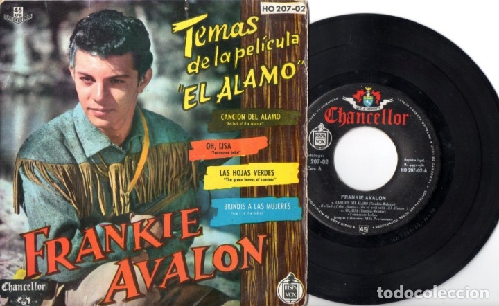 Discos de vinilo: El Alamo (Frankie Avalon). - Foto 1
