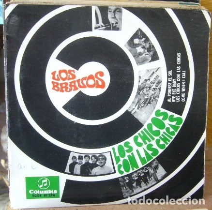 Discos de vinilo: Los Bravos Los chicos con las chicas - Foto 1