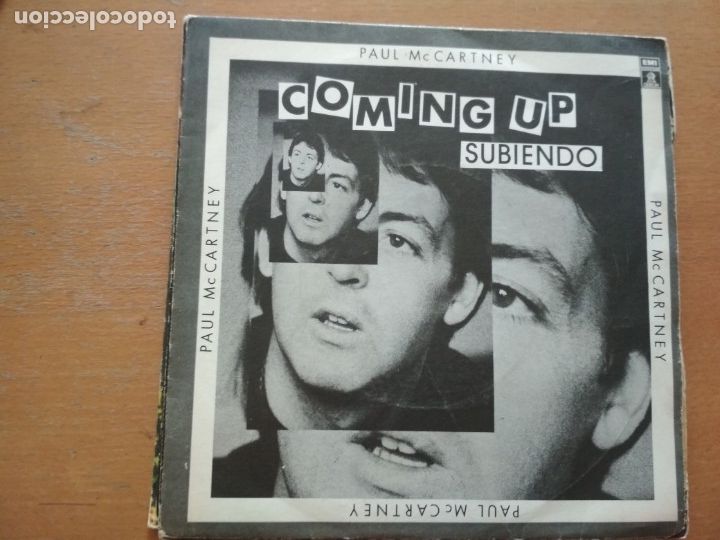 Dischi in vinile: PAUL Mc CARTNEY COMING UP SUBIENDO SINGLE SPAIN