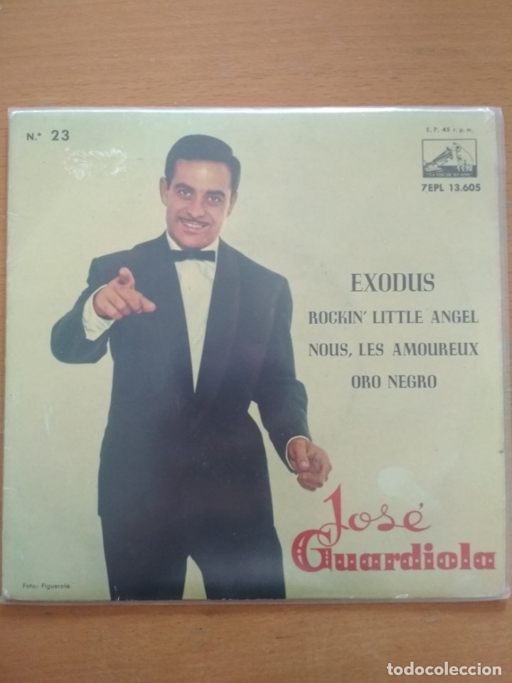 Discos de vinilo: JOSE GUARDIOLA EXODUS EP - Foto 1