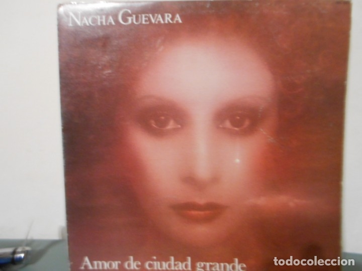 Discos de vinilo: NACHA GUEVARA - AMOR DE CIUDAD GRANDE - Foto 1