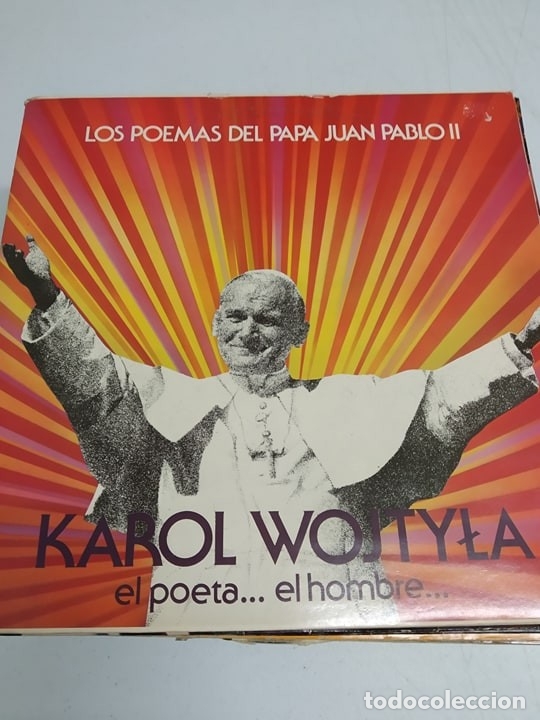 Dischi in vinile: Karol Wojtyła, Orquesta Sinf&oacute;nica Nacional &lrm;&ndash; El Poeta... El Hombre...