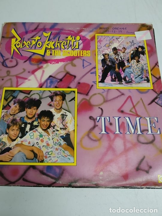 Discos de vinilo: Roberto Jacketti & The Scooters &lrm;&ndash; Time - Foto 1