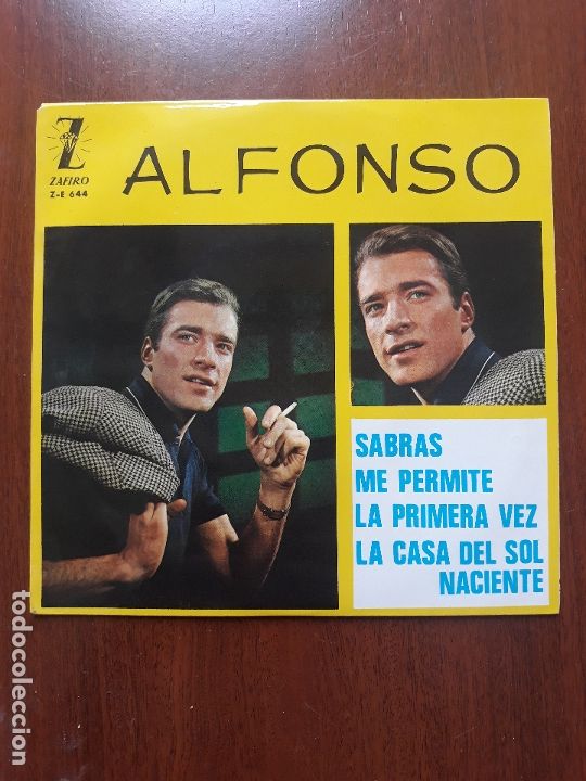 Discos de vinilo: Alfonso- sabr&aacute;s +3- el zafiro 1965 - Foto 1