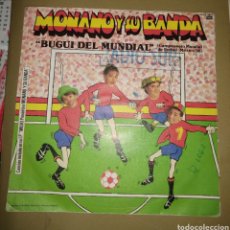 Disques de vinyle: MONANO Y SU BANDA - BUGUI DEL MUNDIAL. Lote 174636037