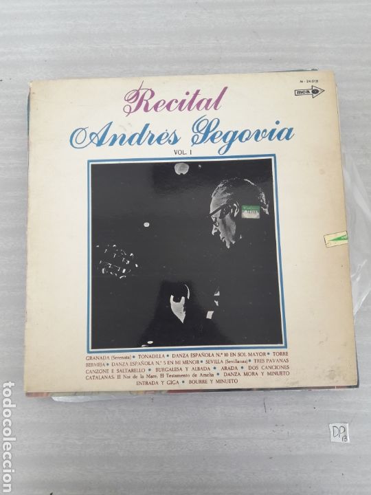 Discos de vinilo: Andr&eacute;s Segovia - Foto 1