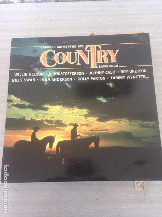 Vinyl records: Grandes momentos del contry