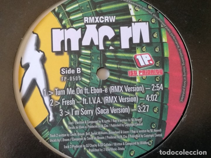 Discos de vinilo: Rmxcrw Vs Partysquad - Rmxcrw - Foto 2