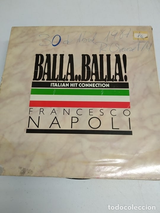 Discos de vinilo: Francesco Napoli &lrm;&ndash; Balla..Balla! - Italian Hit Connection - Foto 1