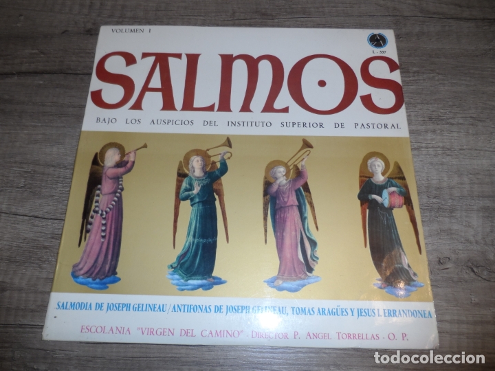 Discos de vinilo: SALMOS VOL. I - DISCOTECA PAX - Foto 1