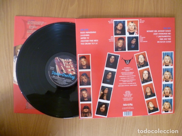 Discos de vinilo: Re-animator Laughing LP VInilo Como nuevo - Foto 2