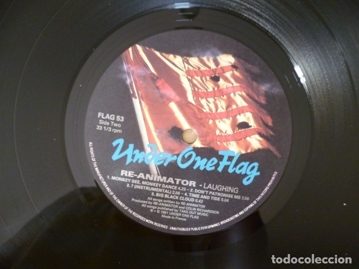 Discos de vinilo: Re-animator Laughing LP VInilo Como nuevo - Foto 5