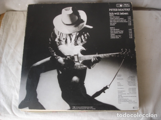 Discos de vinilo: Peter Maffay   Ich Will Leben - Foto 2