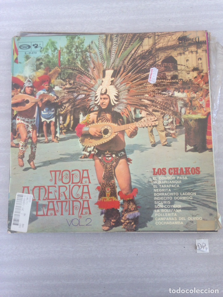 Vinyl records: Toda Am&eacute;rica lat&iacute;na los chakos