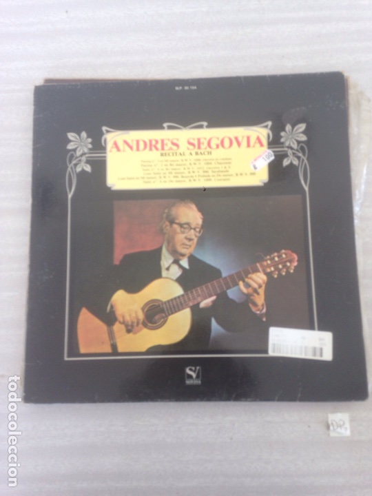 Discos de vinilo: Andr&eacute;s Segovia - Foto 1