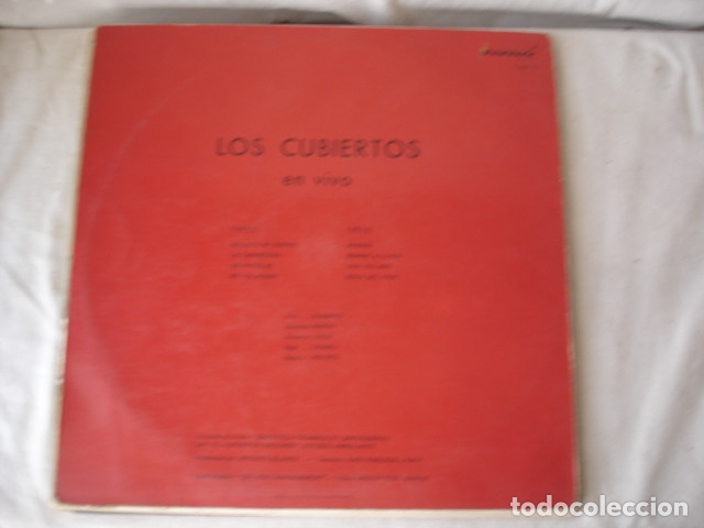 Discos de vinilo: Los Cubiertos   Vivos - Foto 2