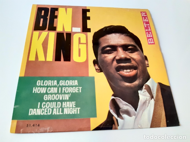 BEN E KING GLORIA - SPAIN EP 1964- VINILO COMO NUEVO. (Música - Discos de Vinilo - EPs - Funk, Soul y Black Music)