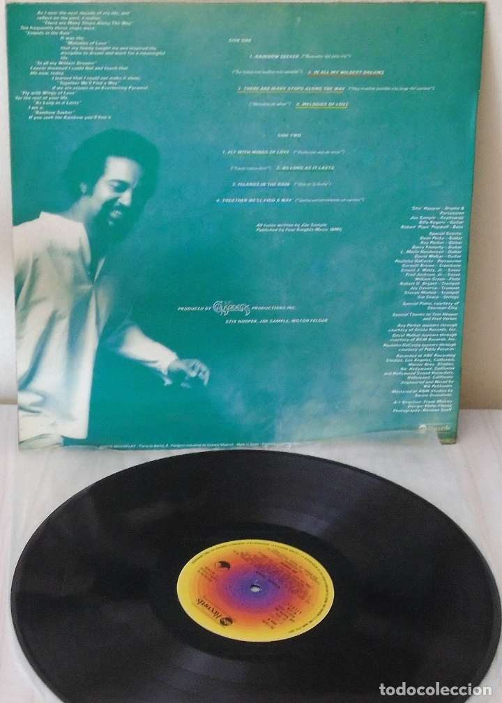 Discos de vinilo: JOE SAMPLE - RAINBOW SEEKER A B C - 1978 - Foto 2