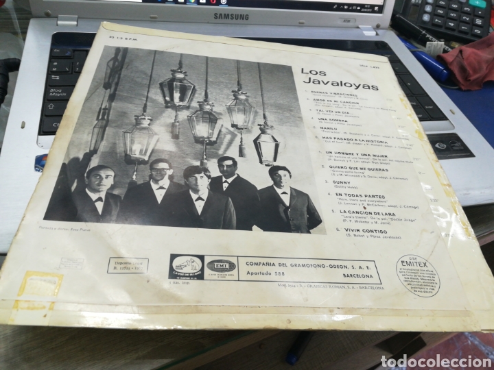 Discos de vinilo: Los javaloyas lp 1967 - Foto 2