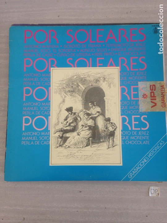 Discos de vinilo: Por soleares - Foto 1