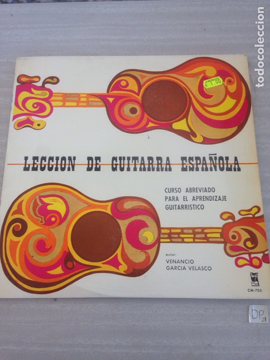 Discos de vinilo: Lecci&oacute;n de guitarra espa&ntilde;ola - Foto 1