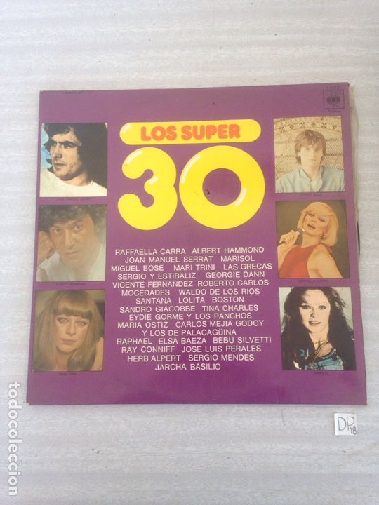 Discos de vinilo: Los s&uacute;per 30 - Foto 1