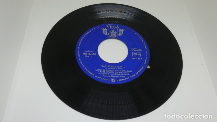 Discos de vinilo: DISCO SINGLE VINILO . STOP CON RAY TCHICORAY . SU ORQUESTRA Y CORO - Foto 3