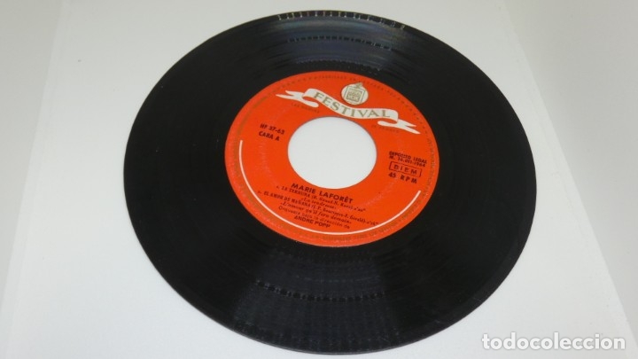 Discos de vinilo: DISCO SINGLE VINILO . MARIE LAFORET . A TERNURA . - Foto 3