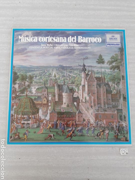 Discos de vinilo: M&uacute;sica cortesana del barroco