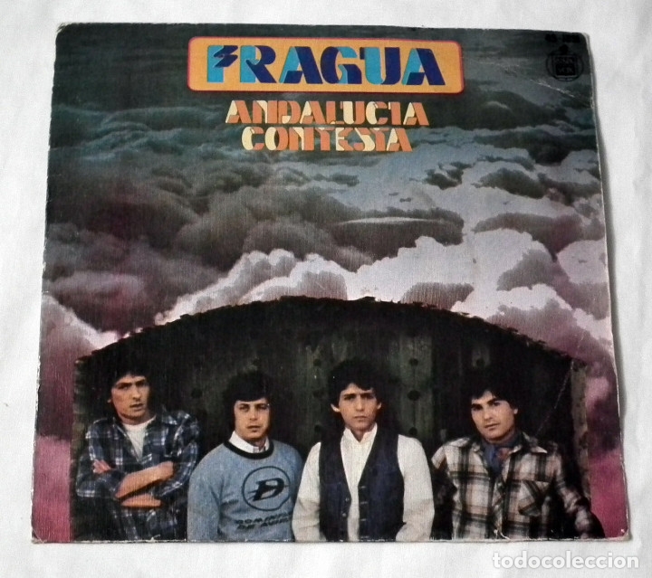 Discos de vinilo: SINGLE FRAGUA - ANDALUCIA CONTESTA - Foto 1