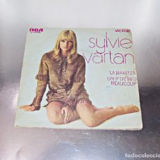 Discos de vinilo: SYLVIE VARTAN. LA MARITZA & UN P´TIT PEU BEAUCOUP------- AÑO 1968 (NM OR M- ) --( VG+ ). Lote 172296659