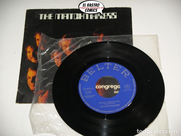 Discos de vinilo: The Matchmakers, Lovers&acute;congregation, Lover&acute;s, 1971 - Foto 3