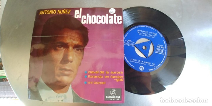 Discos de vinilo: EL CHOCOLATE-EP CLAVEL DE AURORA - Foto 1