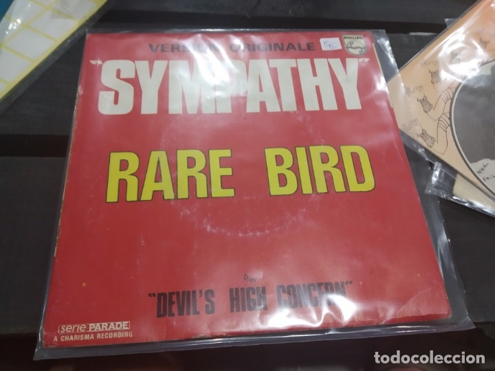 Discos de vinilo: Single rare Bird  sympathy - Foto 1