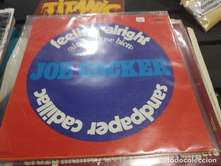 Discos de vinilo: Single Joe cocker feeling aleight sinti&eacute;ndose bien - Foto 1