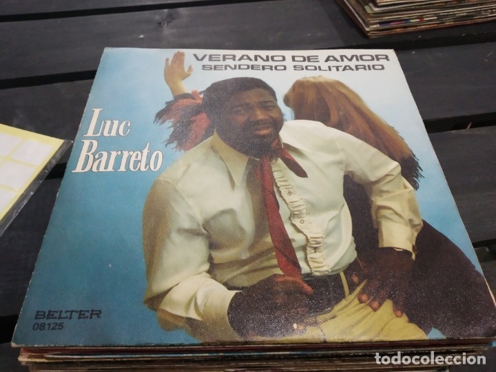 Discos de vinilo: Single luc Barreto verano de amor - Foto 1