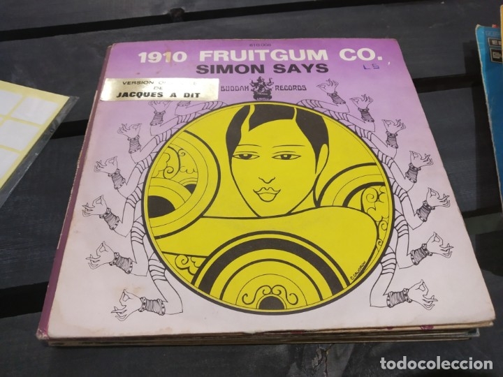 Discos de vinilo: Single 1910 fruitgum co. Sim&oacute;n says - Foto 1