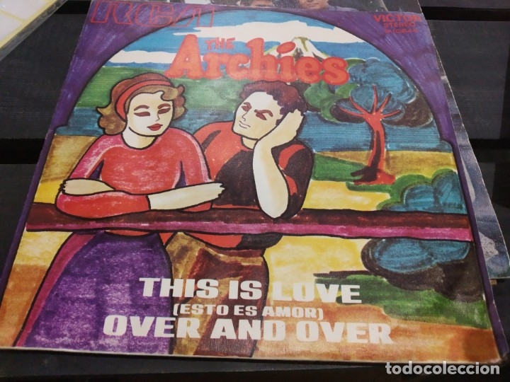 Discos de vinilo: Single the archies this is LOVE - Foto 1